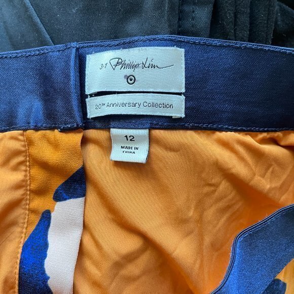 3.1 Phillip Lim for Target 20th Anniversary Skirt Animal Print Flare Lined Sz 12 - Picture 7 of 9